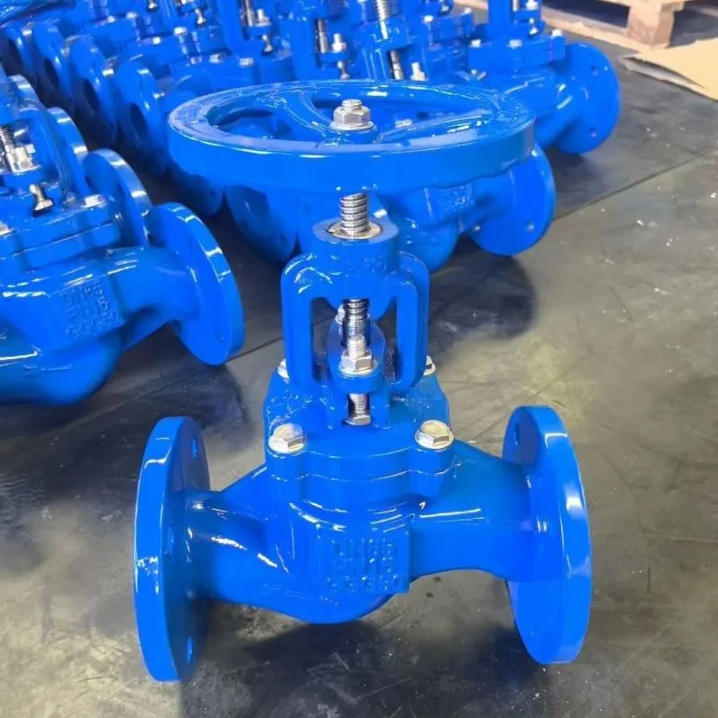 DIN3352 F4 Di flenset metall-forseglet portventil