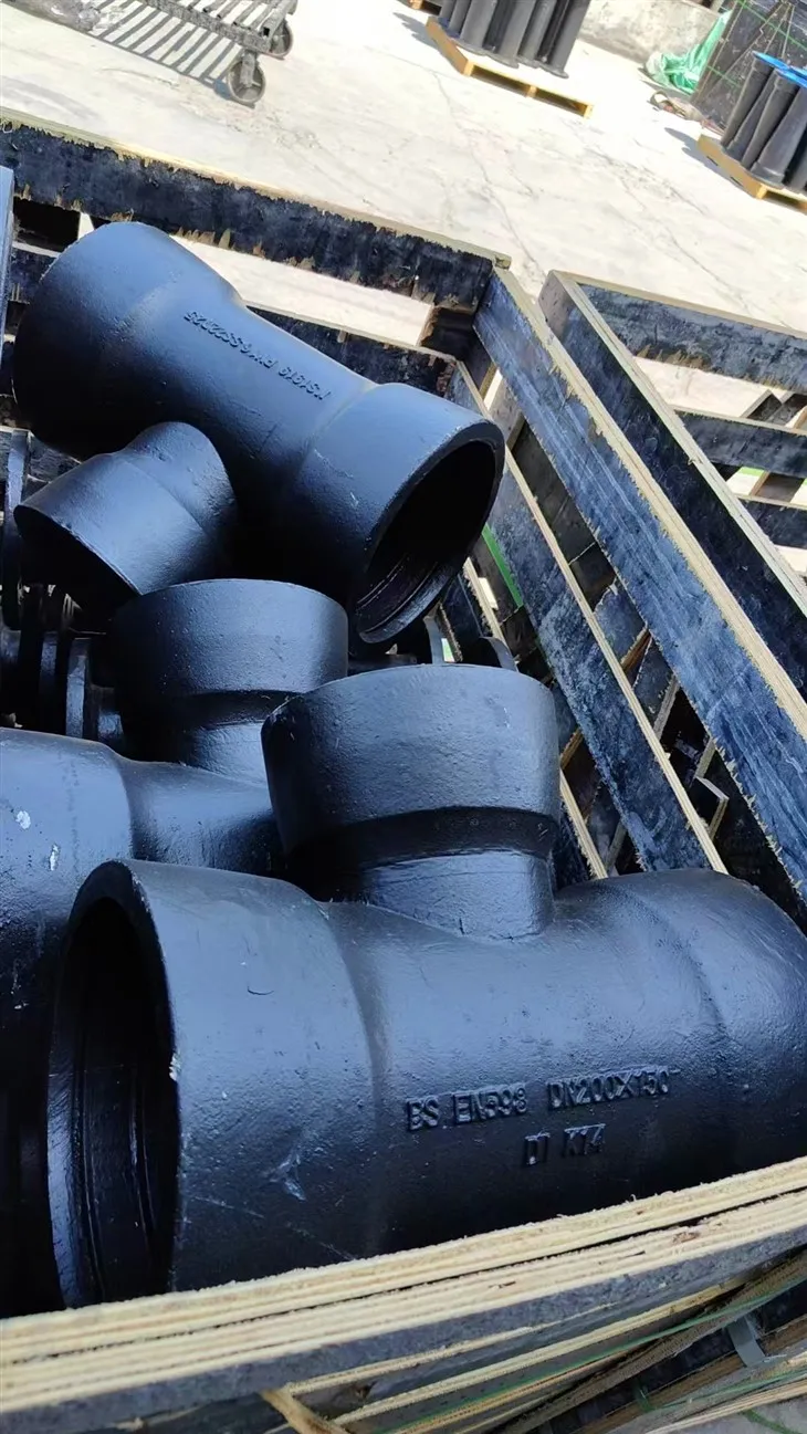 T-skjorte med duktilt strykejern DN80-DN2600