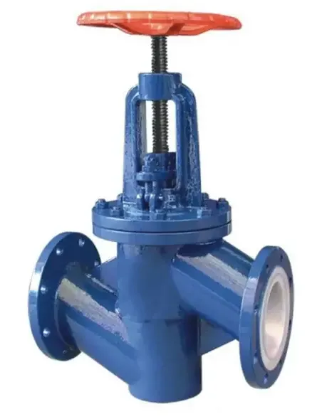 Duktilt jern tilbakeslagsventil med fluoroplastisk fôr